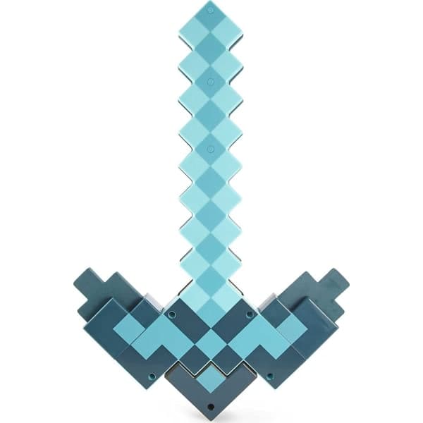 Minecraft leker, rollespilltilbehør i barnestørrelse, gave til barn - blå blue
