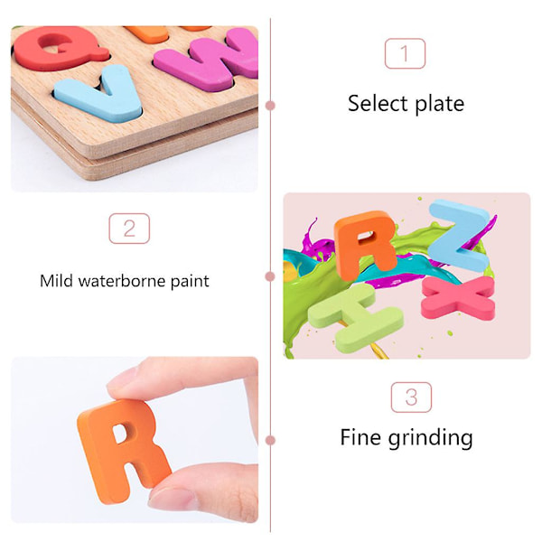 Insättningspanelbräda Lärande Tangram För Baby Hjärnintelligens