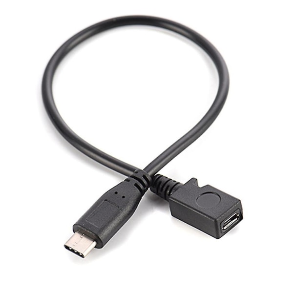 Laddningsdatakabel USB Typec Till Microusb Adapter Changer Typec Till Micro USB