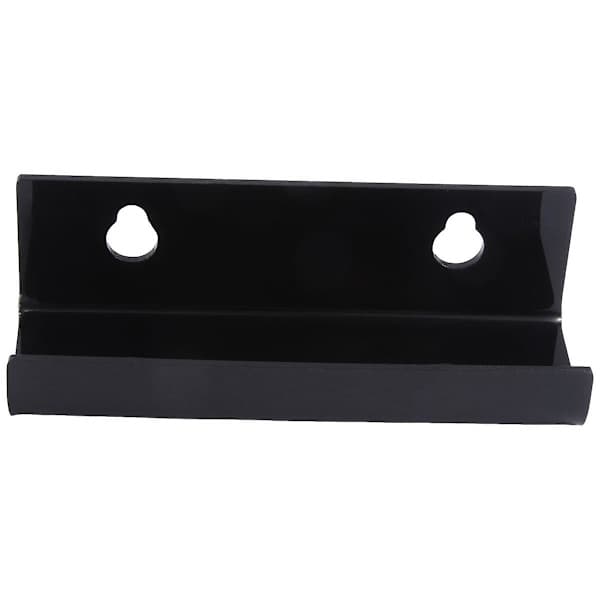 Sort Vinylplade Hylde Vægmontering 6-pak, Vinyl Holder Væg, Akryl Album Pladeholder Display