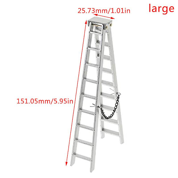 100mm 150mm Aluminium Mini Stige Til 1:10 Rc Rock Crawler Axial Scx10 90046 Hfmqv