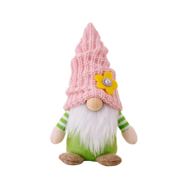 Vår Säsong Tomte Blomma Dekorativ Etagère Festival Ny Y