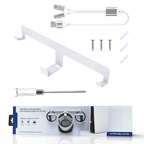 Universell VR-veggmontering for PS VR2 Headset Holder Lading C