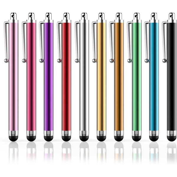 10 stk. Nettbrett Stylus Penn Berøringsskjerm Stylus Penn for Mobiltelefon Nettbrett Stylus Penn for Nettbrett