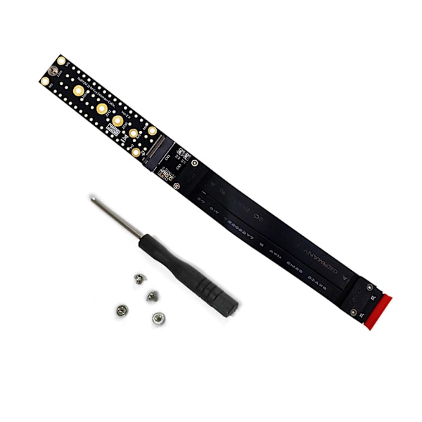 M2 Key-m Till Pcie X4 3.0 Förlängare Nvme Stx Vridning 90 Grader Vinkel