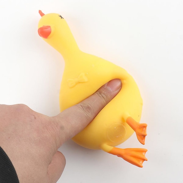 Bärbar Fingerleksak Kläm Fidget Anti-stress Tpr Mjuk Leksak Au