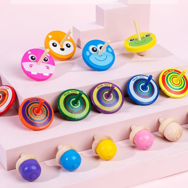 Nyhet Interaktiva Gyroskop Finger Spinner För Barn
