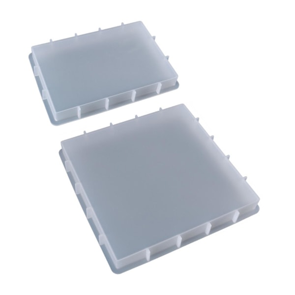 Fotoramme Dekor Silikonform Rektangel Firkant Form Resin