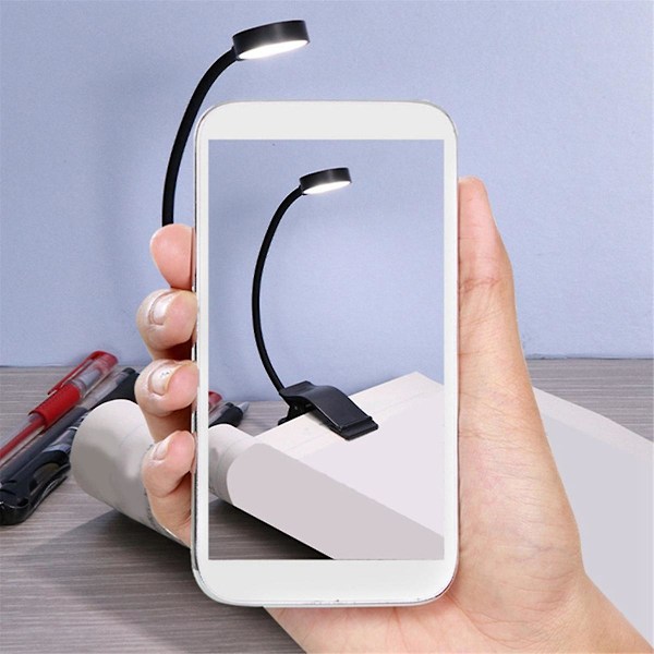 Lukulamppu Led Usb Kytkin Lamppu Klipsi Kirjavalot, led Asuntola