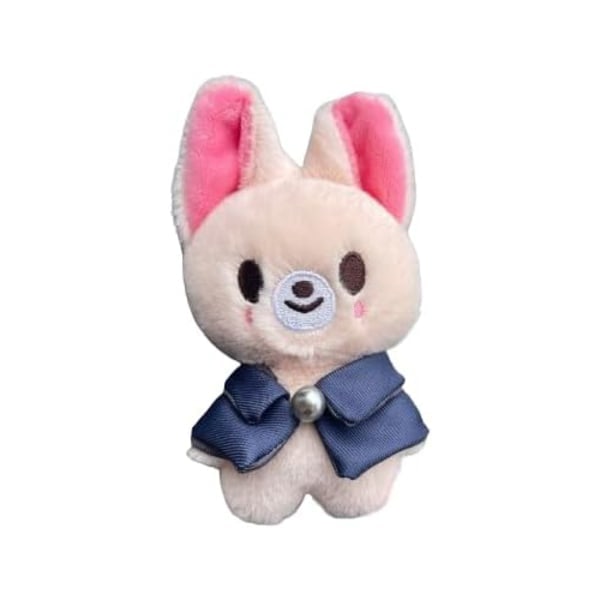 Stray-Kids plyschdocka nyckelring 10cm, söt nyckelring Mi Fox Mi Fox