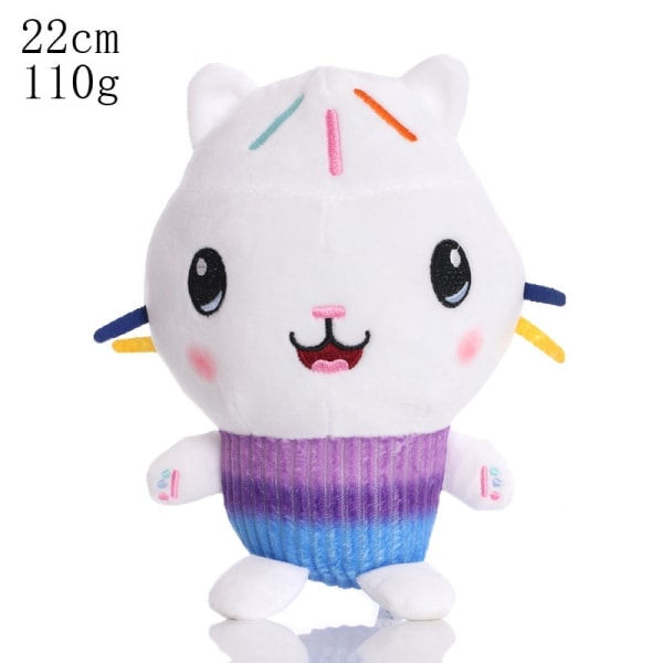 Gabby's Dollhouse Plysch Leende Katt Fylld Dock - Lager F F