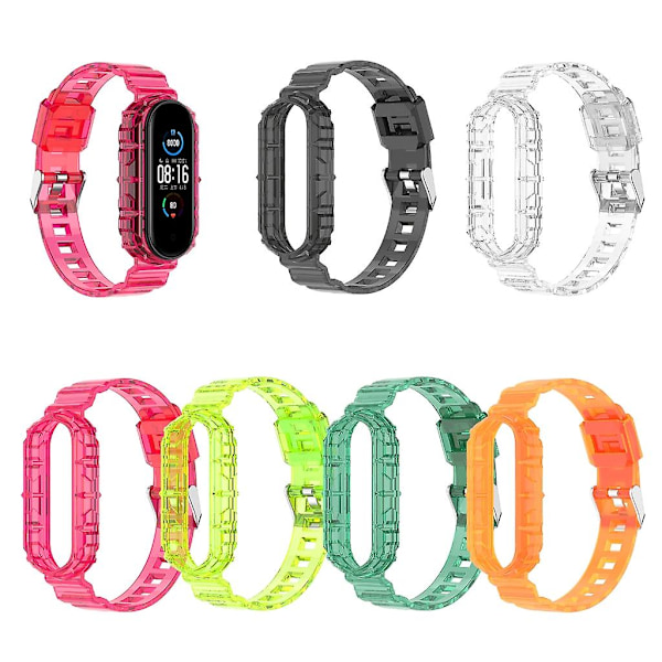 Armband för Mi Band 8 Snabbkoppling Smartwatch Mjukt Armband