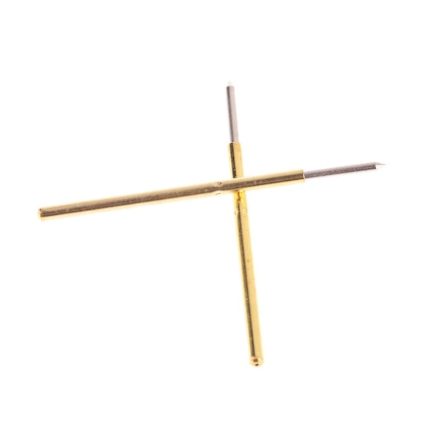 100 st Fjäderbelastad Testprob Pogo Pin P100-b1 Dia 1.36mm Längd 33.