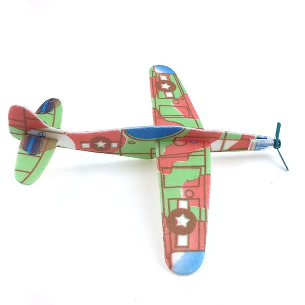 Mini Skum Handgjord Kasta Flygande Flygplan Segelflygplan Gör-det-själv Montering