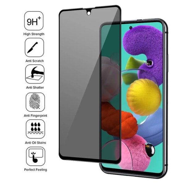 2 stk. 3D Buet Full Dekning Personvern Skjermbeskytter for OPPO Reno 10 Pro Anti-spion Beskyttelse