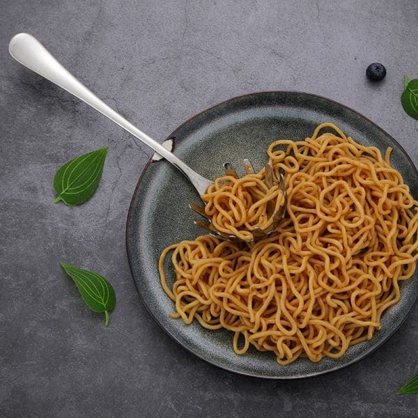 Spaghettiskje i rustfritt stål