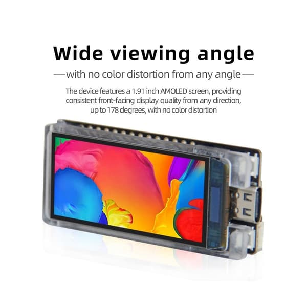 T-display-s3 Amoled Utvecklingskort för Smarta Hem-Automationssystem Esp32-s3+1.91 Tum