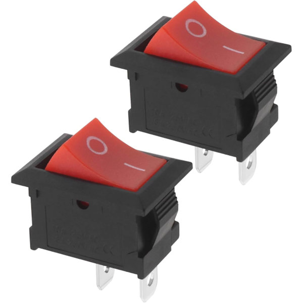 2kpl Virtapiirin Trimmerin Pysäytyskytkin 2-nastainen On Off -kytkin 42294300203 Yhteensopiva Stihl FS38 FS45 FS46 FS55 Ruohonleikkurin Lisävarusteiden Kanssa