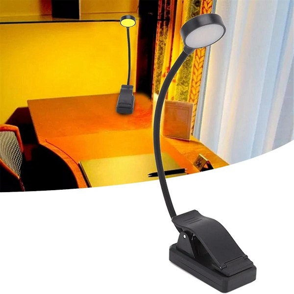 Lukulamppu Led Usb Kytkin Lamppu Klipsi Kirjavalot, led Asuntola