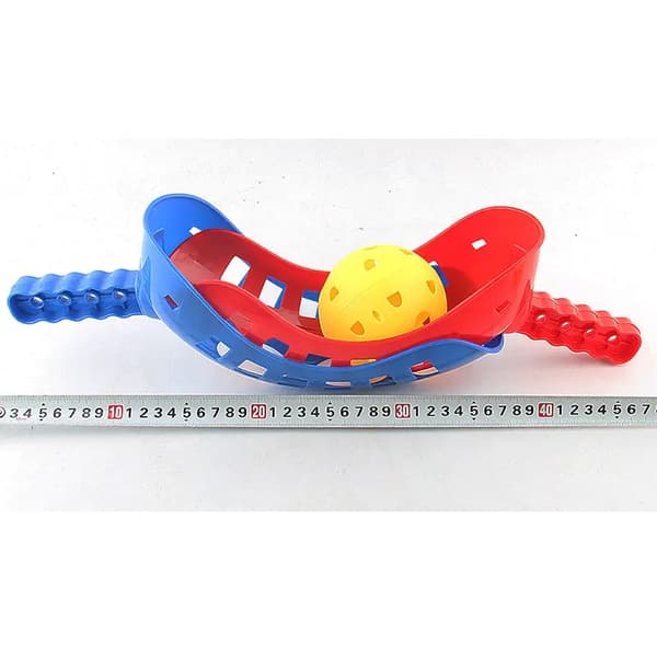 Scoop Ball Sett, Ferdighetsspill, Inkluderer Gjenlukkbar Nettingpose