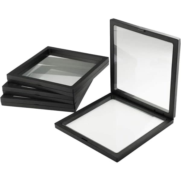 stk 3D flytende displaykasse flytende displayramme