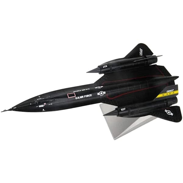 1/144 Diecast -71a Blackbird Spaningsflygplan Modell Flygplan för Barn Vuxna Hemmakontor Dekor