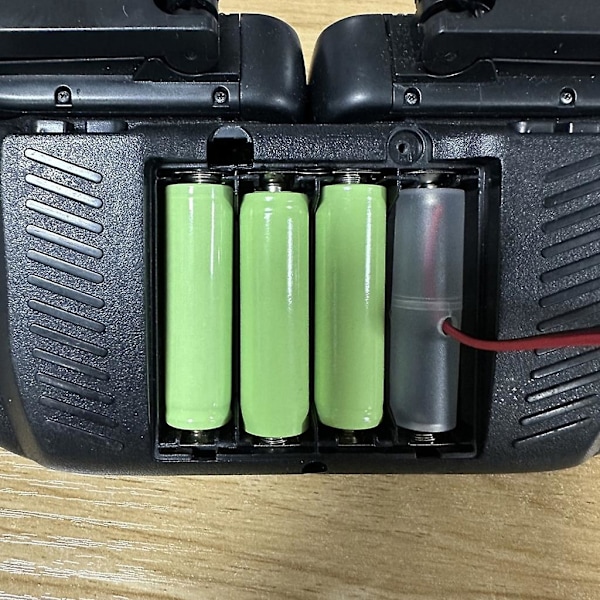 2-benet Strømomformer Batterieliminator Erstatning for 4 stk. 1,5V AA Con