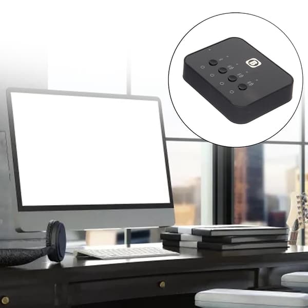 Multi-port Bt5.0 Aux Audio Transmitter Receiver Bil Rca Adapter