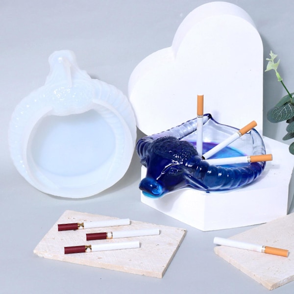 Ko til Hoved Askebæger Ornamenter Silikone Resin Form til DIY Håndværk