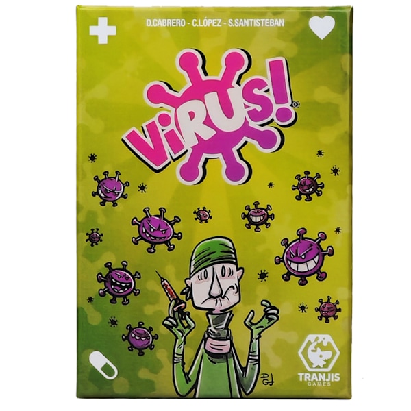 Virus Kortspel är ett smittsamt och intressant kortspel, familjespel virus 1 grundversion Virus 1 Basic