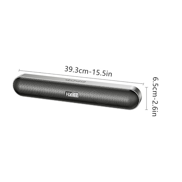 TV-högtalare: Hemmabiosystem med inbyggd subwoofer, trådlös, trådbunden, Bluetooth 5.0