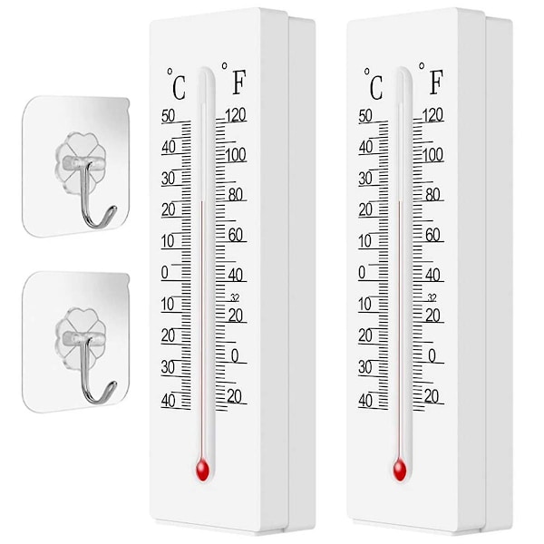 2st Säkerhetstermometer Nyckellådor Väggmonterad Nyckelgömma