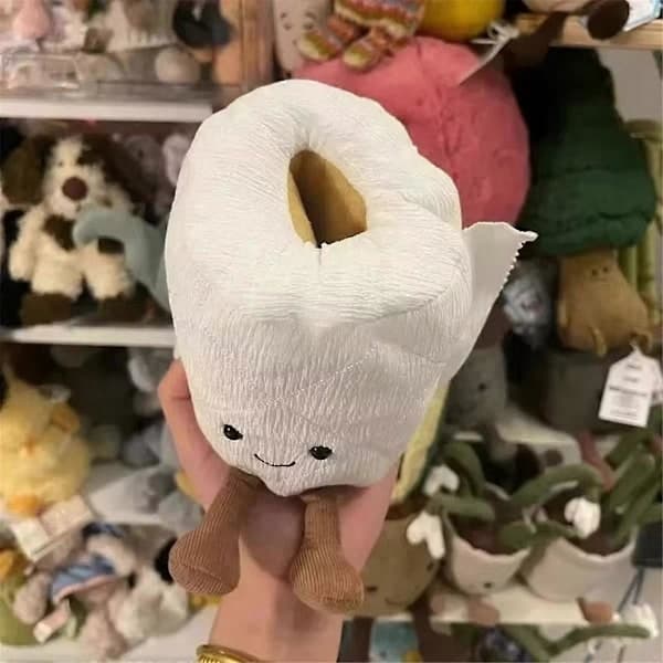 Plush Toalettpappersdocka - En Rolig & Söt Presentidé
