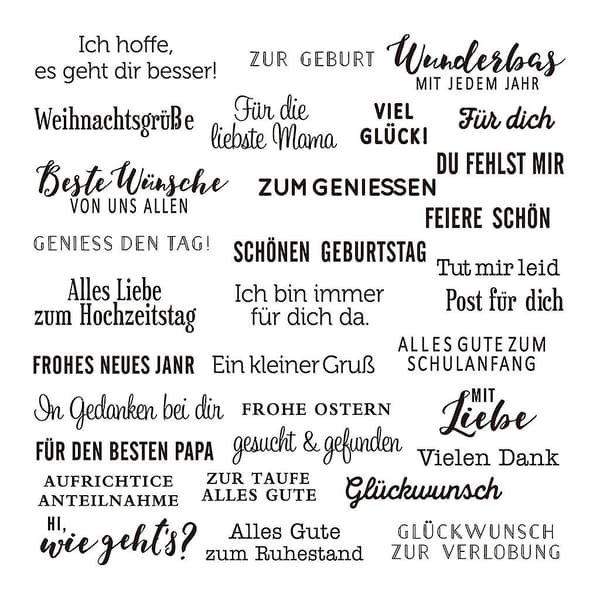 Engelske Sætninger Silikone Klar Segl Stempel DIY Scrapbooking Emb