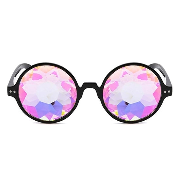 4 D Julekrybbe Tilbehør Holografiske Solbriller Kalejdoskop Briller Kalejdoskop Rave Briller Psykedeliske Rave Briller