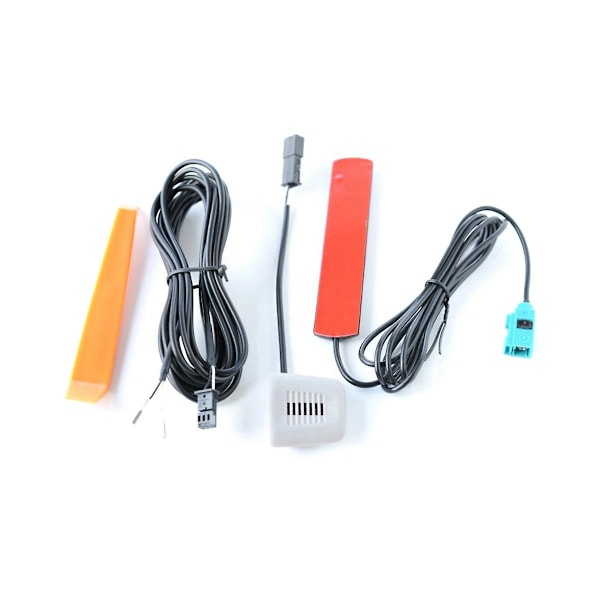 Bluetooth Ledningsnet Kabler + Mikrofon + Musikantenne Til F