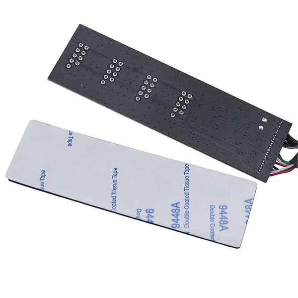 9-pin USB Splitter Moderkort USB 9-pin Gränssnitt Header Splitter