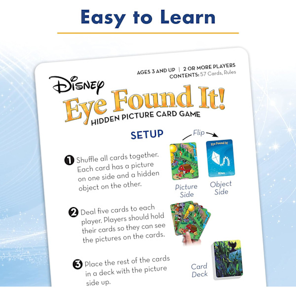 World of Disney Eye Found It -korttipeli