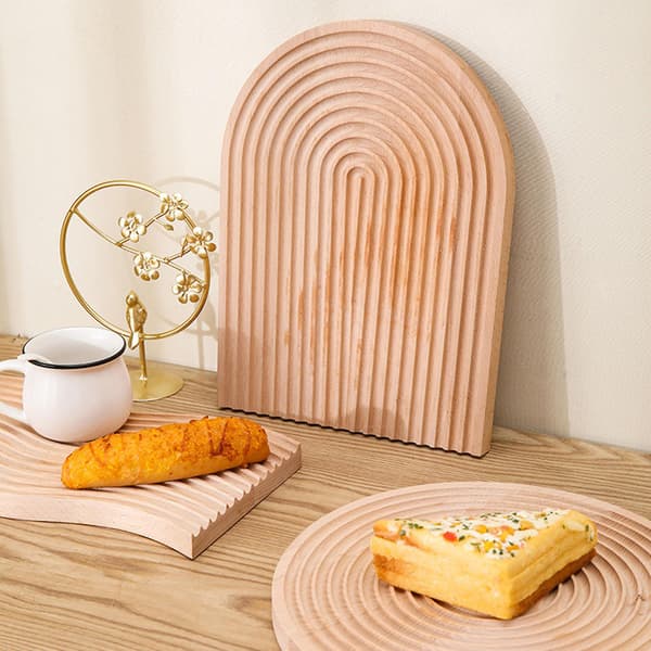 Fruktfat Rund/halv Oval Silikonform Lag Coaster Form For