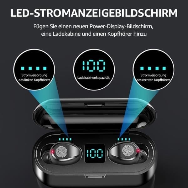 Ørepropper, for Samsung Android Iphone trådløse hodetelefoner
