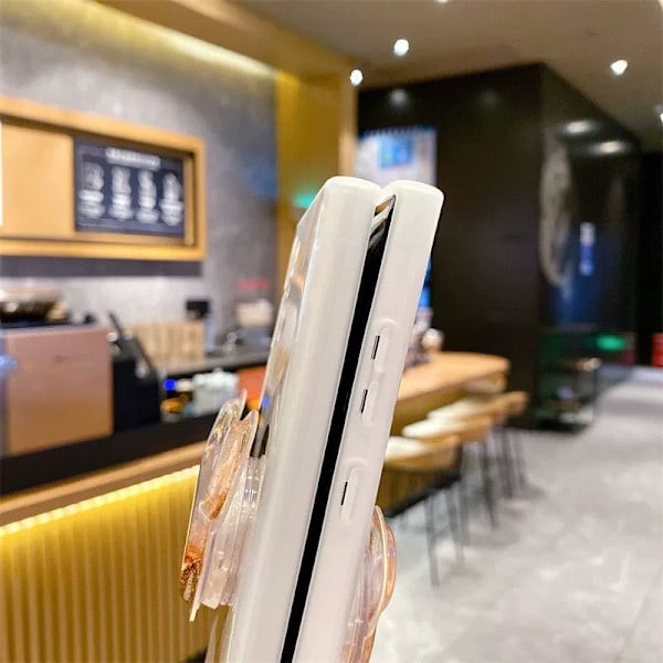Tecknat Fodral för Samsung och Bling Glittrigt Telefonstativ Sött Mobilskal för Tjejer Kvinnor Mickey Samsung S22+ Mickey Samsung S22+