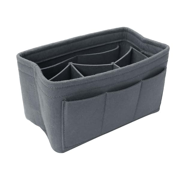 Makeup Taske Organizer Indsats Taske Håndtaske Multifunktionel Tr