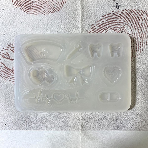 Hartsformar för Resin Gjutning, epoxi Kvicksand Silikonform,