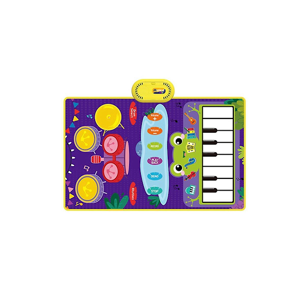 2-in-1, Taaperon Piano-koskettimisto ja Rumpumatto Kapuloilla