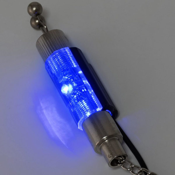 Bite Indicator Set 3 Bobbins Carp Fiske Bärbara LED-upplysta Bite Alarm med 2,5 mm Jack-kontakt