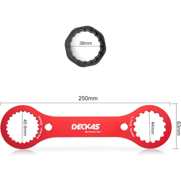 BB Krankboks Værktøj Cykelreparation, Multifunktionelt Kranksæt med Adapter til Dub/Tl-Fc32 / Tl-Fc25 / Tl-Fc24