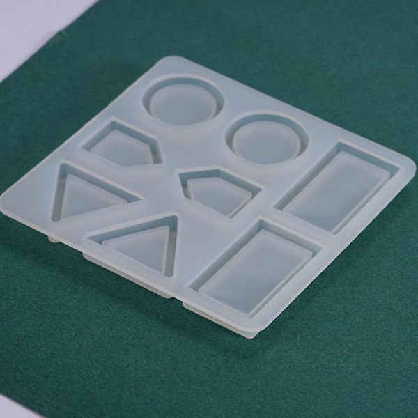 Krystall Epoxy Resin Form Øredobber Anheng Støping Silikonform