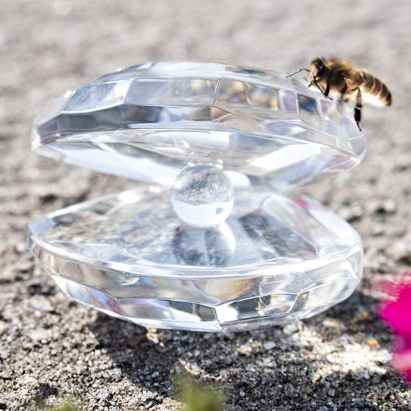 Håndlavede Klare Krystalskals Ornamenter, Glas Samlerobjekter Hjem Bryllupsindretning Gave til Mor