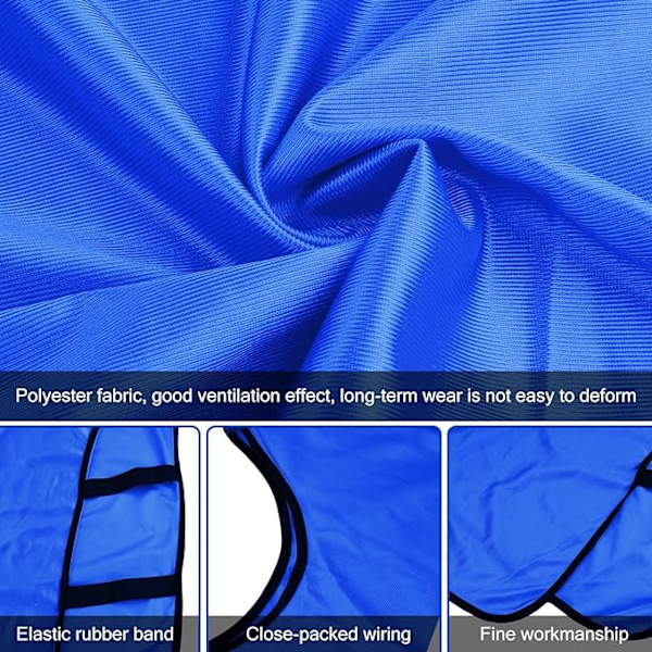 Stykker Voksen Sportsvester, Treningsvester, Sportstrening, Fotball, Basketball, Rugby Sportsvester, Størrelse XL Blue