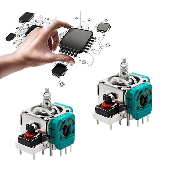 10st 3d Analog Joystick Stick Modul Rocker För One Elite Spel